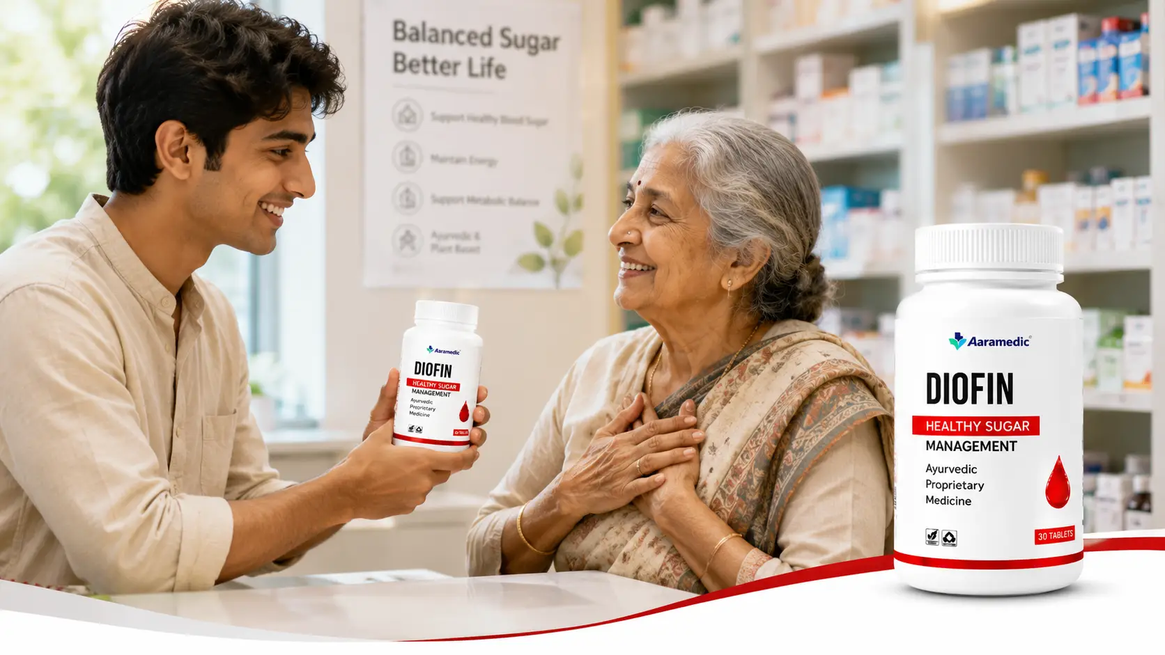 Diofin - Balanced Sugar Better Life - Pharmacy